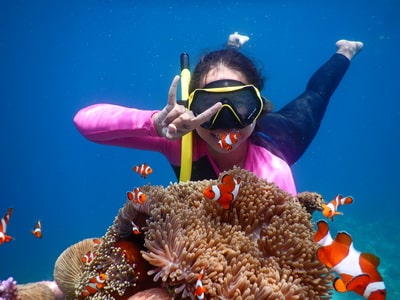 Spot Nemo Dekat Taka Bintang Pulau Karimunjawa